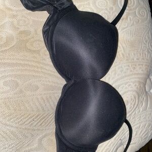 Victorias secret black push up bra
